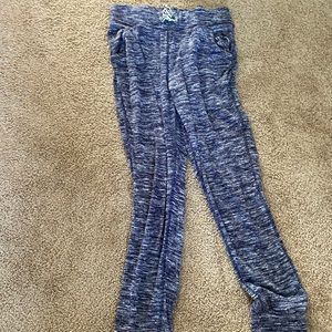 Girls blue sweatpants